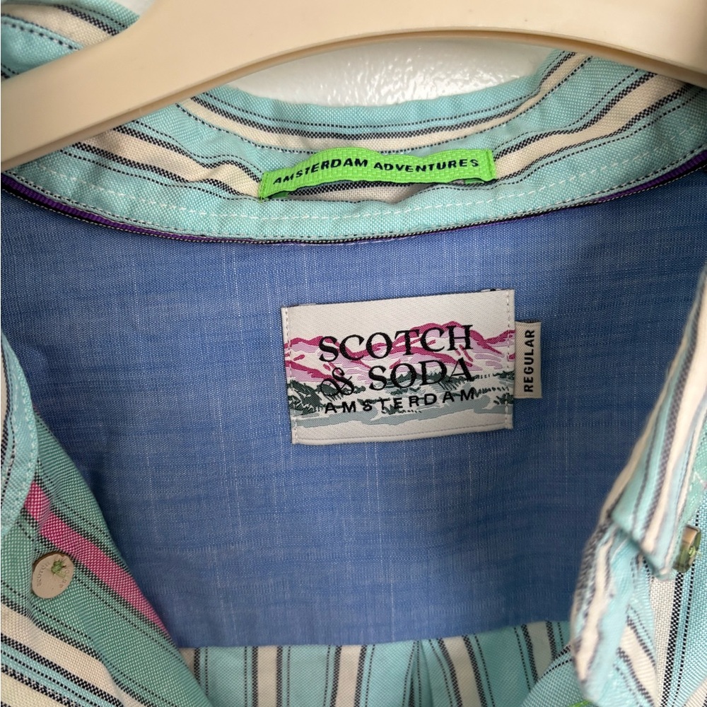 NWOT men’s Scotch & Soda button down - Picture 2 of 4